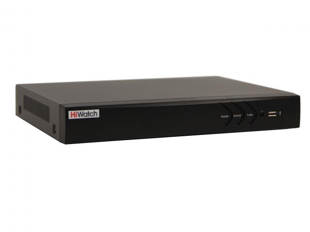 Гибридный видеорегистратор (XVR/HVR) HiWatch DS-H216UA(B), каналов: 16, до 30 кадров/с, отсеков HDD: 2, IP/HDTVI (DS-H216UA(B))