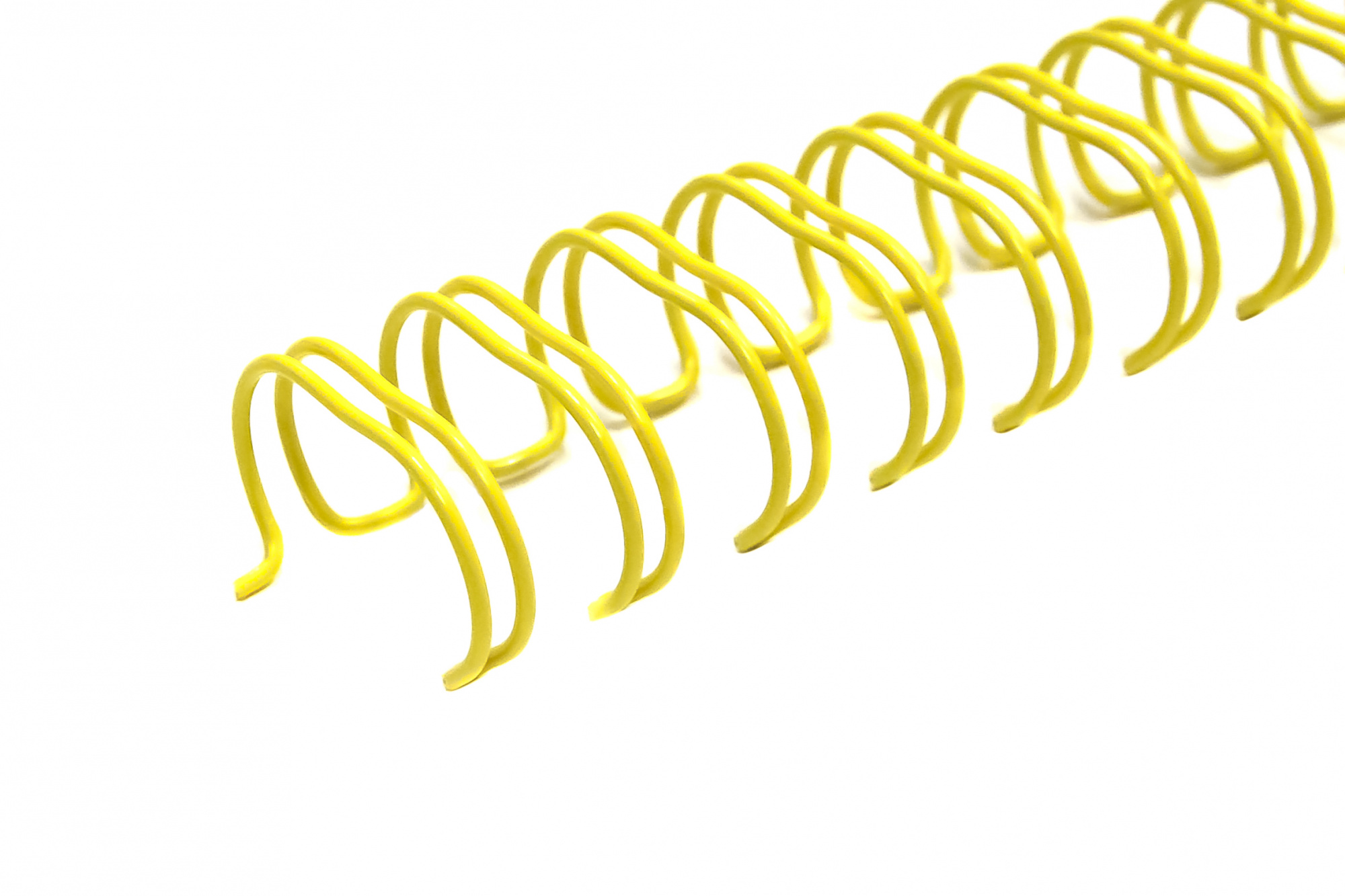 Пружины для переплета 11.1мм, 85 листов, металл, 100шт., желтый, РеалИСТ (3658)
