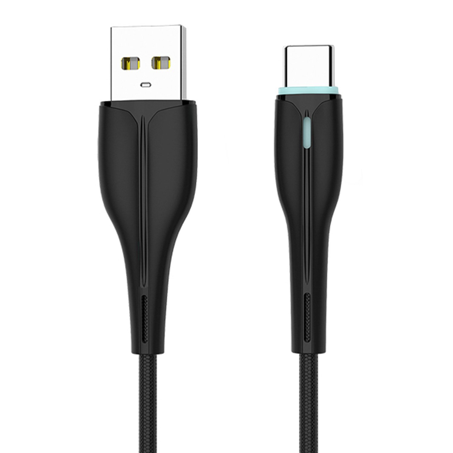 Кабель USB-USB Type-C, 3A, 1м, черный SKYDOLPHIN S48T (206506)