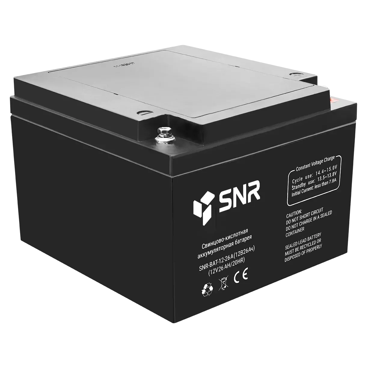 Аккумуляторная батарея для ИБП SNR SNR-BAT-12-26-GP, 12V, 26Ah