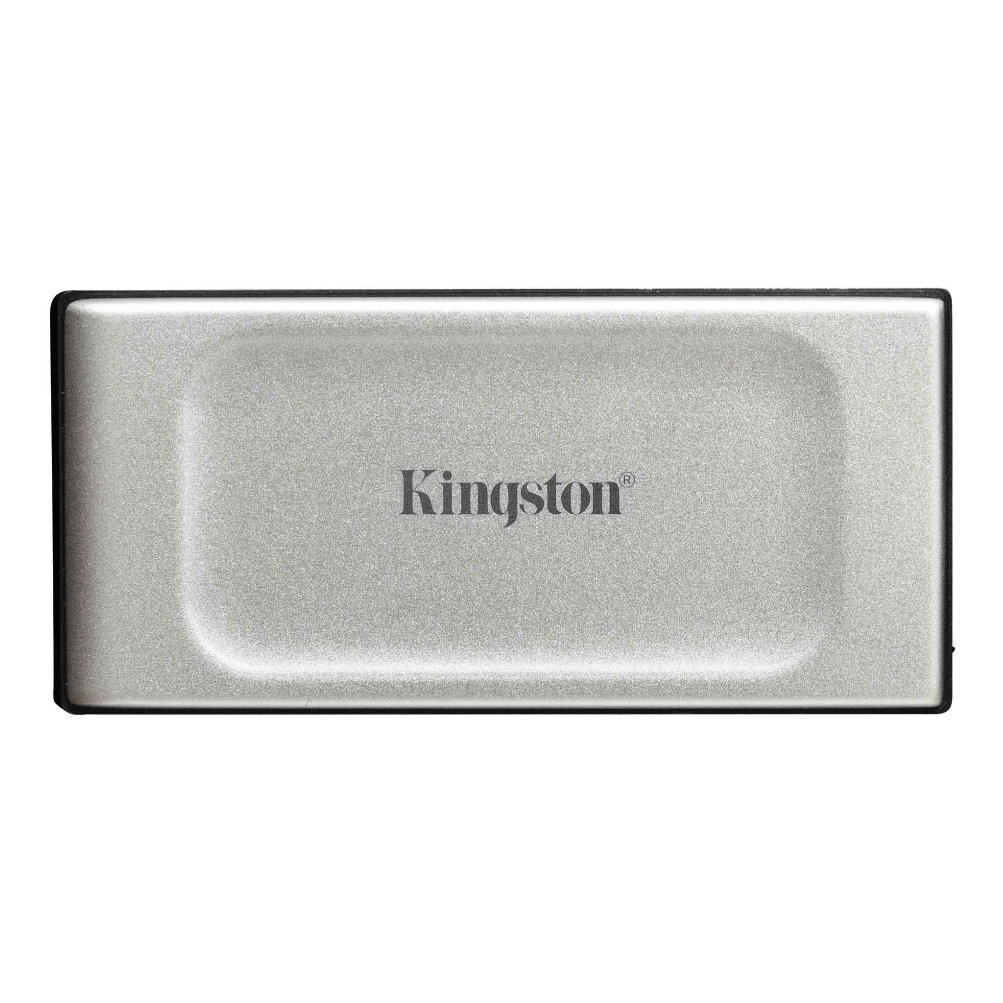 Внешний SSD Kingston 1Tb XS2000, USB 3.2 Gen 2 Type-C, серебристый (SXS2000/1000G)