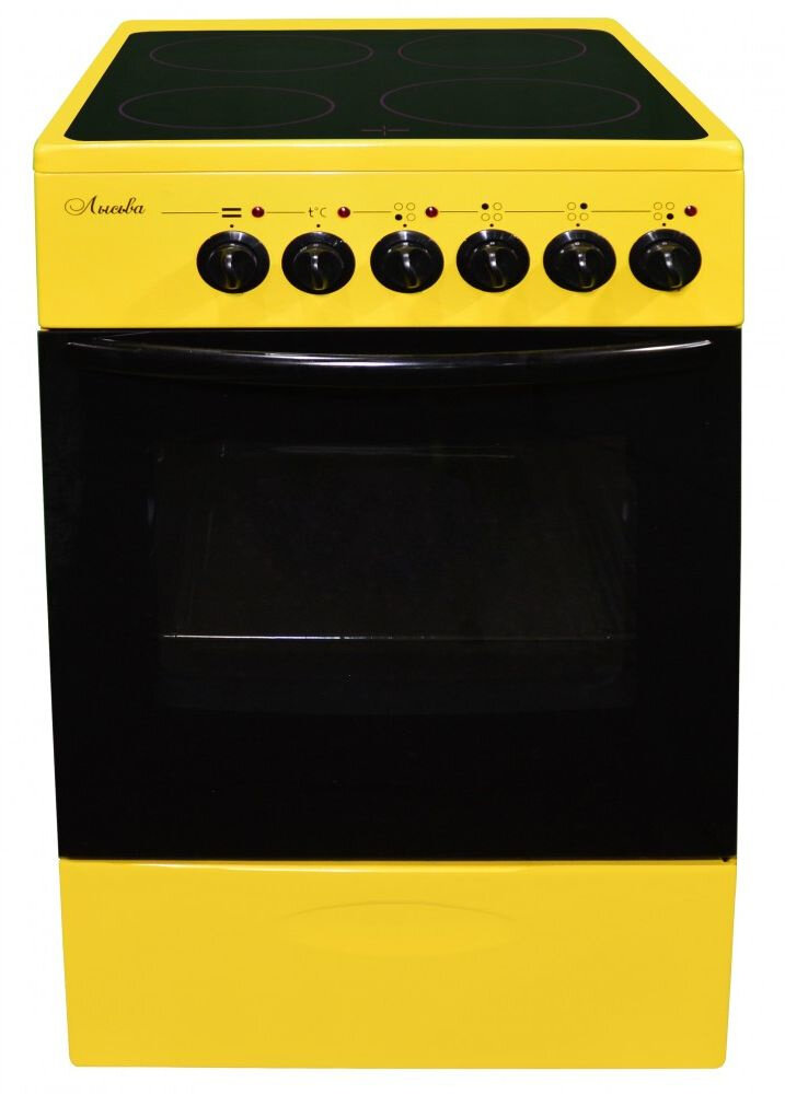 Кухонные плиты Плита электрическая Лысьва EF4002MK00, желтый (EF4002MK00)