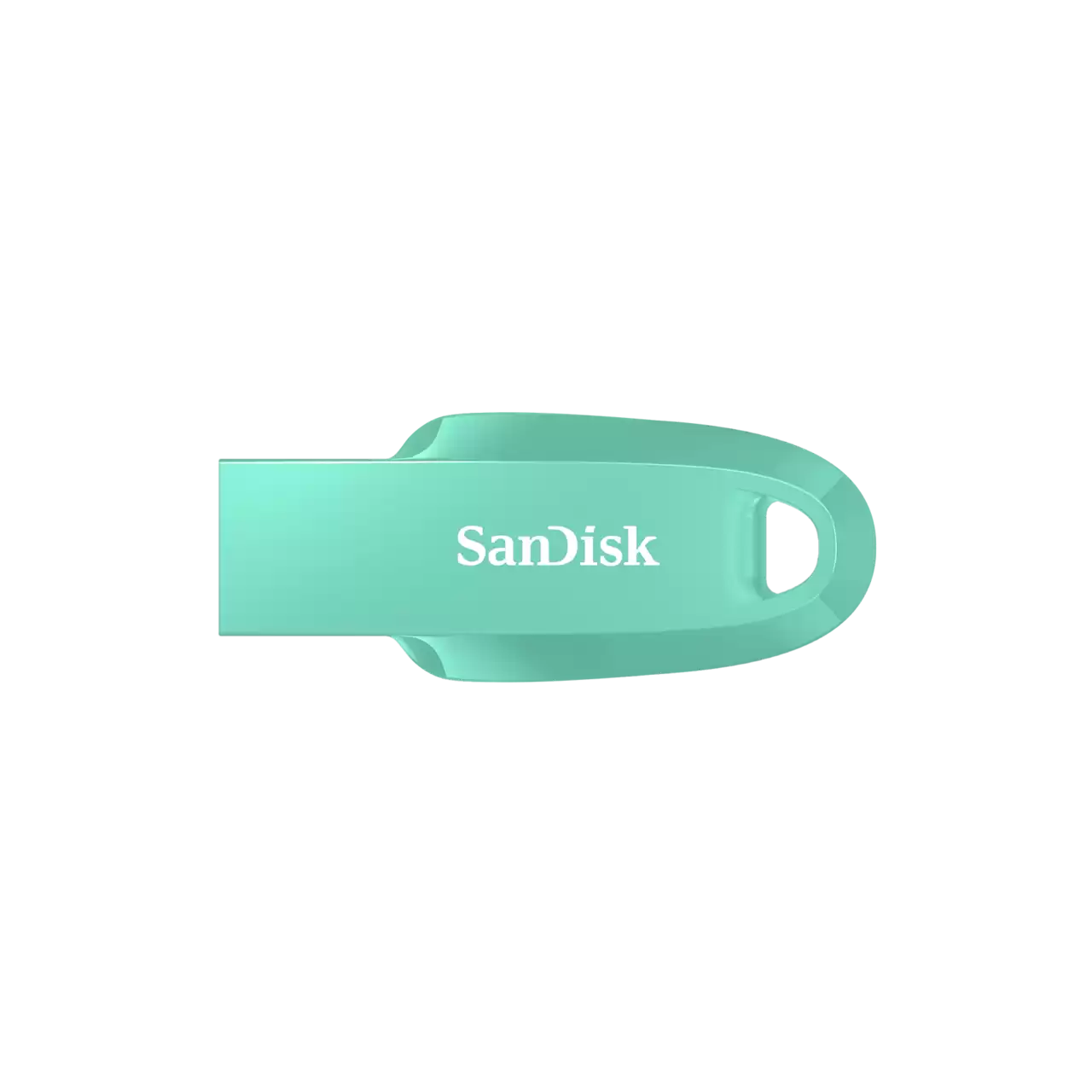 Флешка 128Gb USB 3.2 Gen 1 Sandisk Ultra Curve CZ550, зеленый (SDCZ550-128G-G46G)