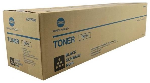 Картридж лазерный Konica Minolta TN-714/ACYP050, черный, 40000 страниц, оригинальный для Konica Minolta bizhub 750i