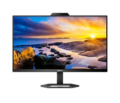 Монитор 23.8 Philips 5000 24E1N5300HE/00 IPS, 1920x1080 (16:9), 300кд/м2, 1мс, 178°/178°, FreeSync, HDMI, DisplayPort, USB Type-C, веб-камера, черный (24E1N5300HE/00)