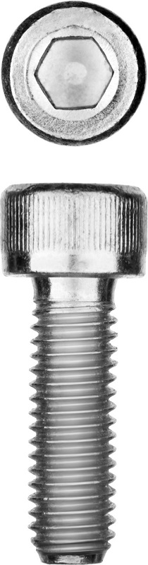 Винт Зубр 30318-10-065, М10, 6.5 см, 912 DIN, оцинкованная сталь, 105 шт., фасовка 5 кг (30318-10-065)
