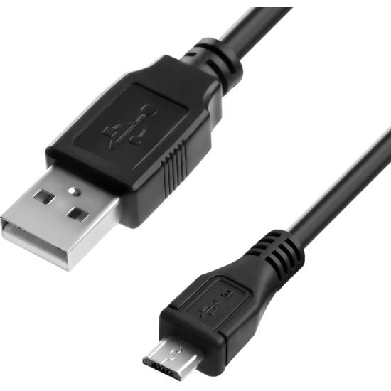 Кабель USB-Micro USB 1м, черный 4PH (4PH-R90036)