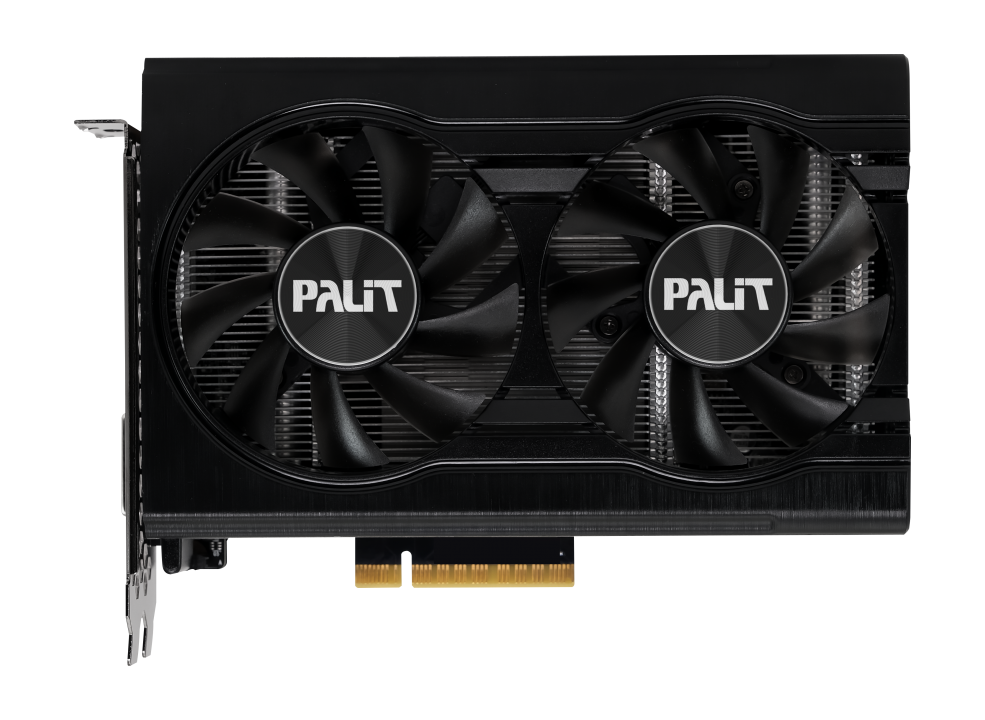 Видеокарта Palit NVIDIA GeForce RTX 3050 Dual, 8Gb DDR6, 128 бит, PCI-E, DVI, HDMI, DP, Retail (NE63050018P1-1070D)