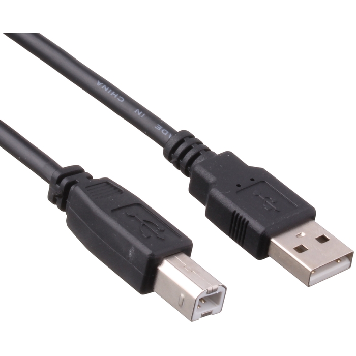 Кабель USB(Am)-USB(Bm), 1.8 м, черный, Exegate (EX138939RUS)