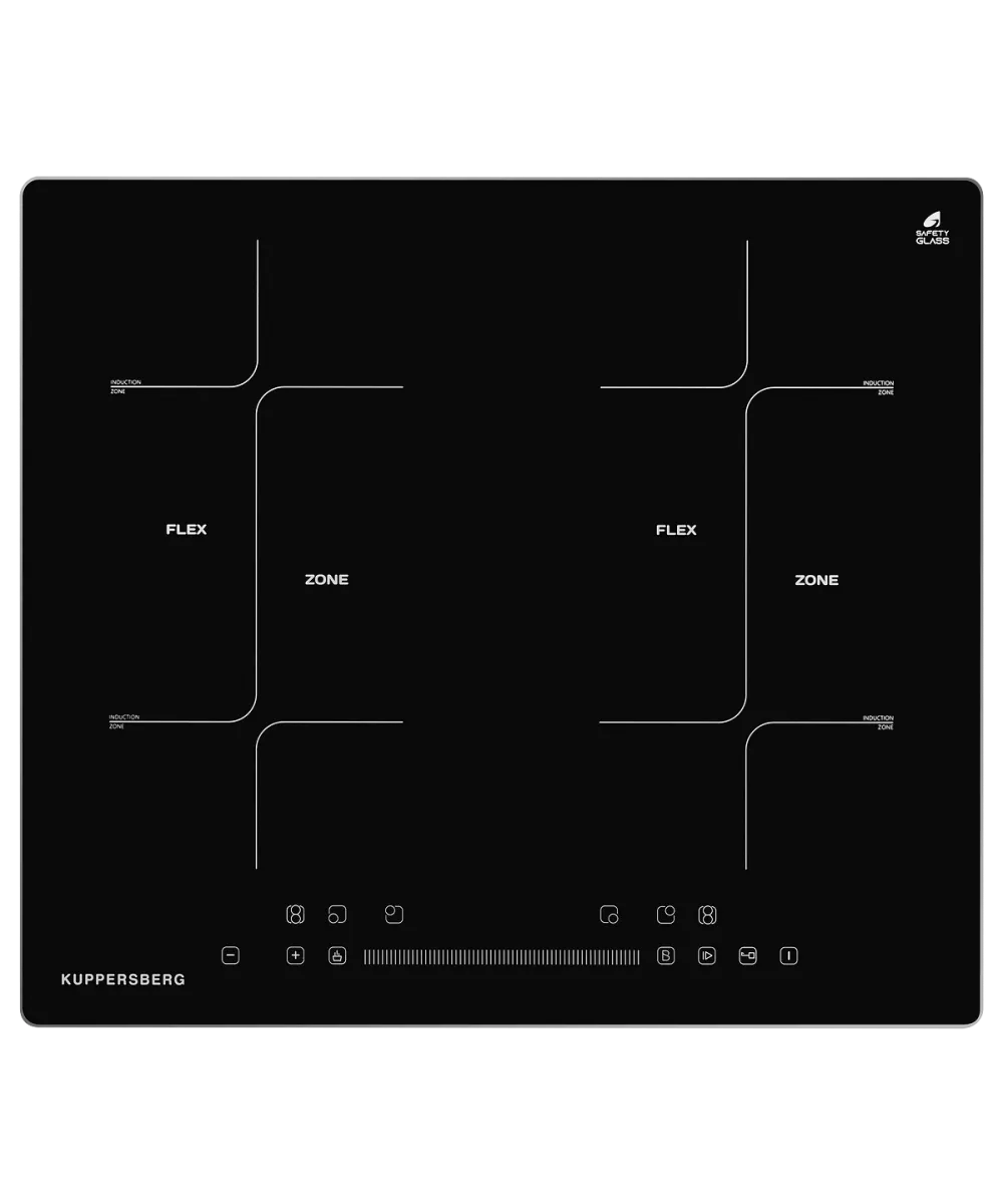 Индукционная варочная панель Kuppersberg ICS 622 R, 4 конфорки, черный (ICS 622 R)