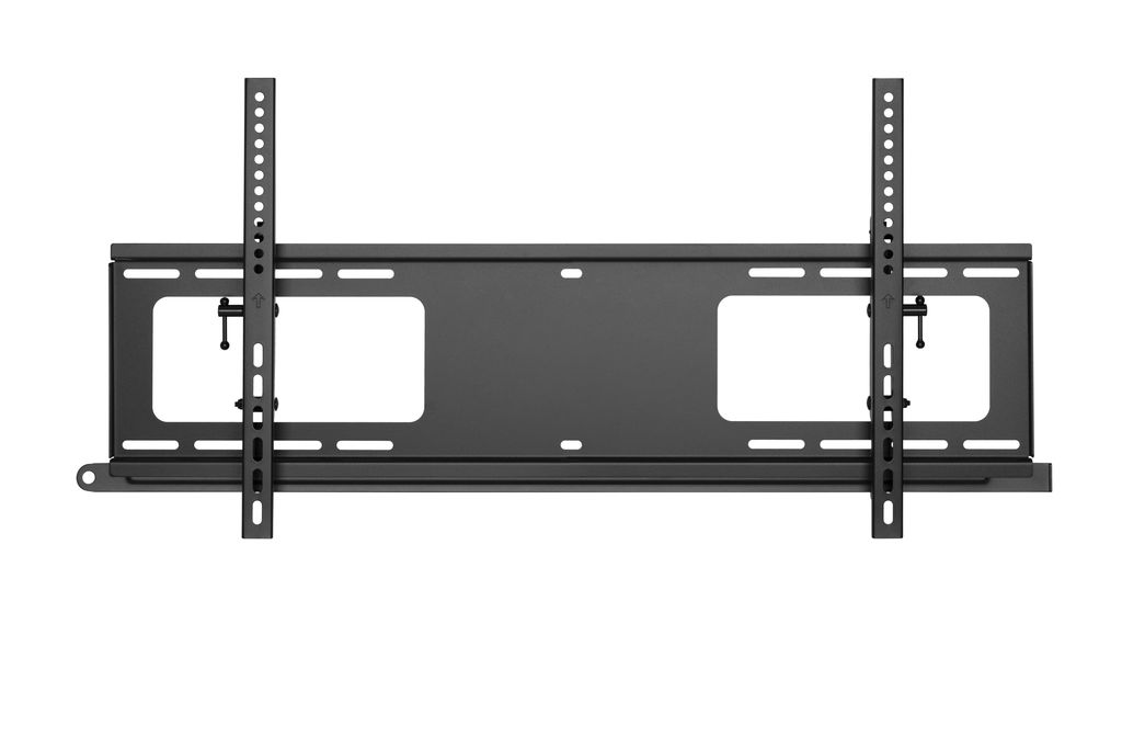 Кронштейн настенный для TV/монитора Exell, 43-90, VESA 200x75мм-800x400мм, наклонный, до 107 кг, черный (EXi-H1284-AT)