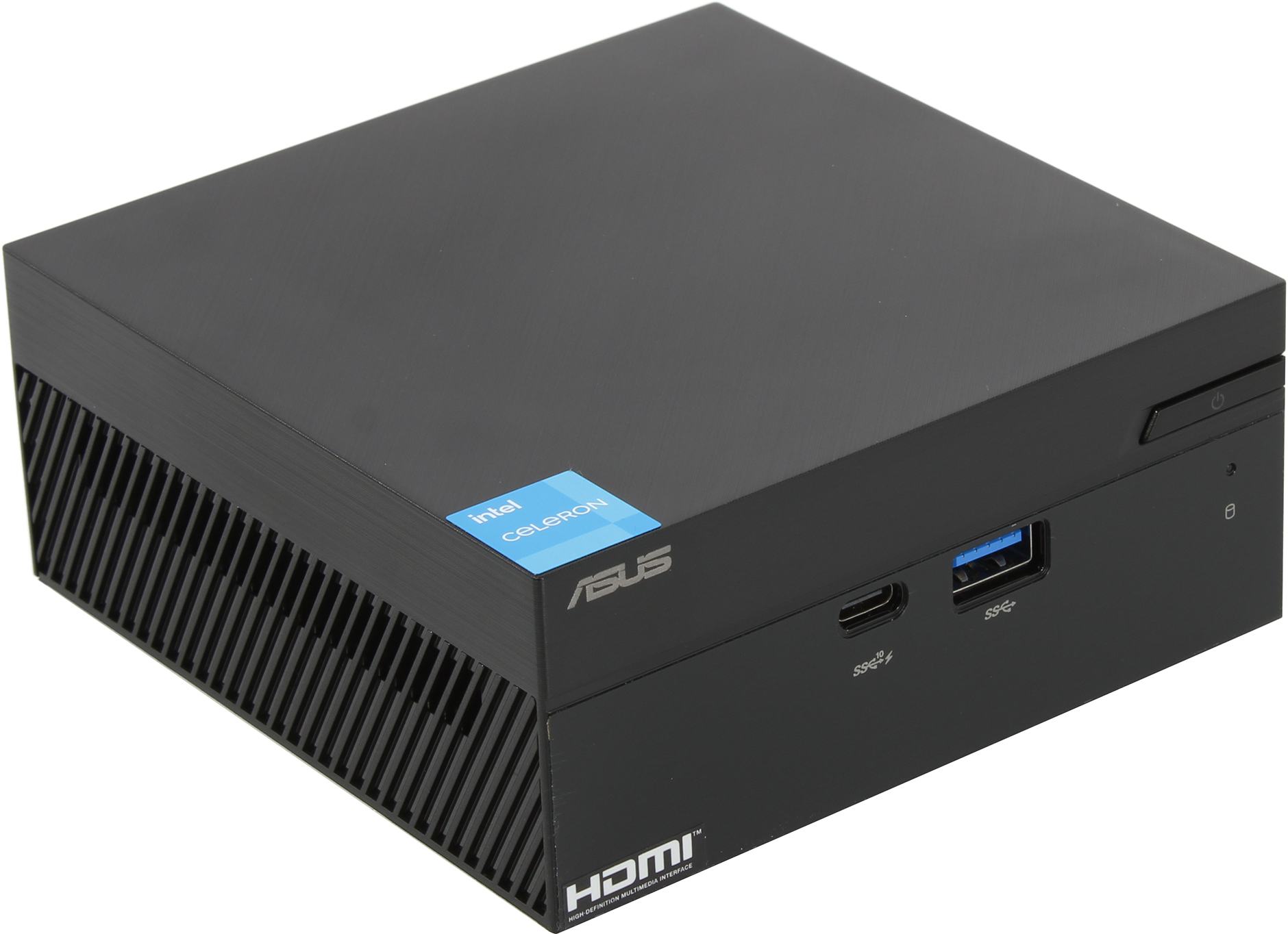Платформа ASUS Mini PC PN41-BBC082MC, Intel Celeron N4505 2 ГГц 2xDDR4, 1x2.5 HDD/SSD, 1xM.2 SSD, черный (90MR00IA-M00820)