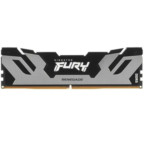 Память DDR5 DIMM 16Gb, 7200MHz, CL38, 1.45 В, Kingston, FURY Renegade Silver (KF572C38RS-16) Retail