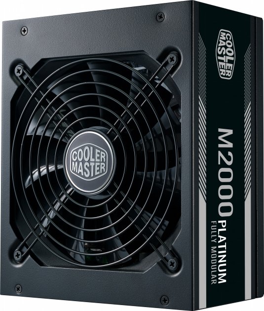 Блок питания 2000 Вт ATX CoolerMaster M2000, 135 мм, 80 Plus Platinum, Retail (MPZ-K001-AFFBP-EU)