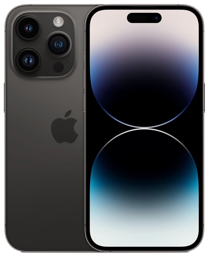   E2E4 Смартфон Apple iPhone 14 Pro Max, 6.7 2796x1290 OLED, Apple A16 Bionic, 1Tb, 3G/4G/5G, NFC, Wi-Fi, BT, 3xCam, 2-Sim (nano SIM+eSIM), Lightning, iOS 16, черный (MQ9K3J/A)