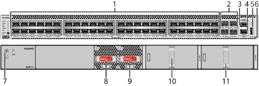 Коммутатор Huawei S5731-S48P4X, управляемый, кол-во портов: 48x1 Гбит/с, кол-во SFP/uplink: SFP+ 4x10 Гбит/с, установка в стойку, PoE: 48x30Вт (макс. 1.6кВт) (02353AJH-003_SET1)