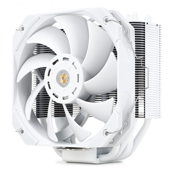 Кулер для процессора Thermalright TR-TA120 EX MINI White для Socket/115x/1200/1700/2011/2011-3/2066/AM4/AM5, 120 мм, 1850rpm, 29.6 дБА, 4-pin PWM, Al+Cu (TR-TA120 EX MINI White)