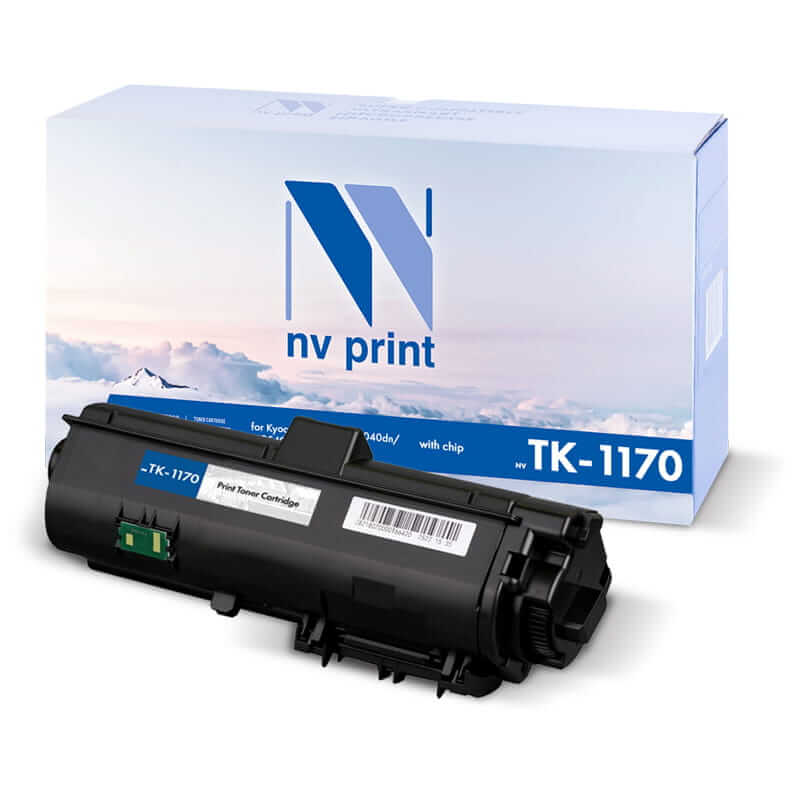 Картридж лазерный NV Print NV-TK1170NC (TK-1170/1T02S50NL0), черный, 7200 страниц, совместимый для Kyocera ECOSYS M2040DN/ M2540DN/ M2640IDW без чипа