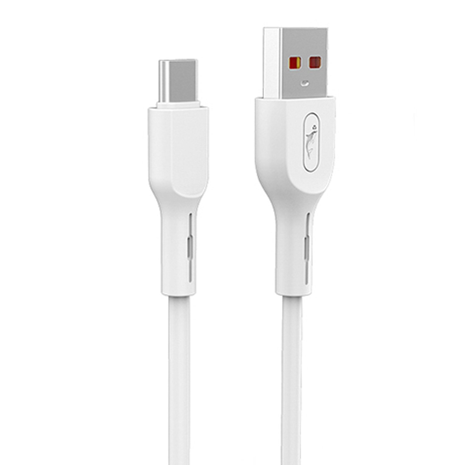 Кабель USB-USB Type-C, 2.4A 1 м, белый SKYDOLPHIN S58T (206499)