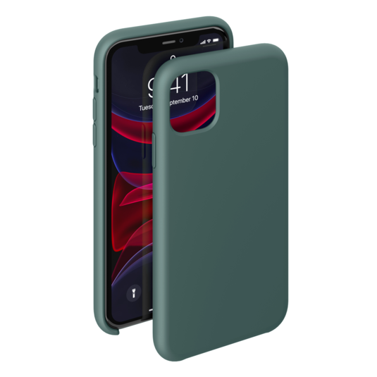 Чехол-накладка Deppa Liquid Silicone Case для смартфона Apple iPhone 11 Pro Max, TPU, поликарбонат, лавандовый (87481)