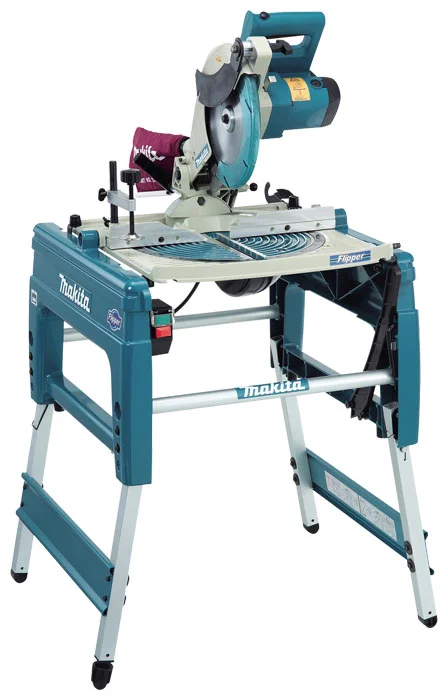 Дисковые пилы  E2E4 Торцовочная пила Makita LF1000, 1.65 кВт, 2700 об/мин, диаметр диска 26 см (LF1000)