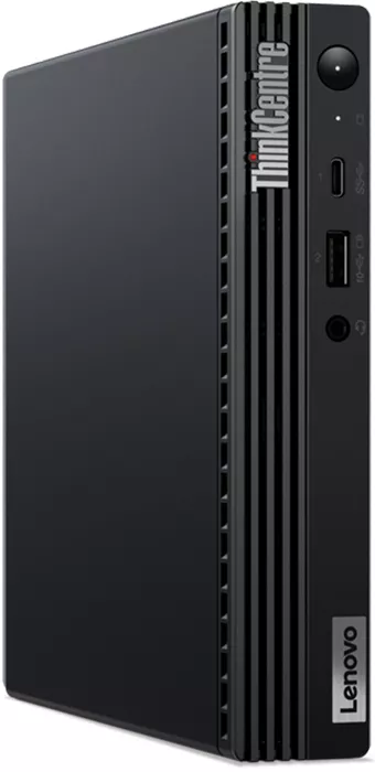 Системные блоки  E2E4 Неттоп Lenovo ThinkCentre M70q slim, Intel Core i3 12100T 2.2 ГГц, 8Gb RAM, 256Gb SSD, Wi-Fi, BT, W11Pro, черный (11USS09L00) Английская клавиатура!