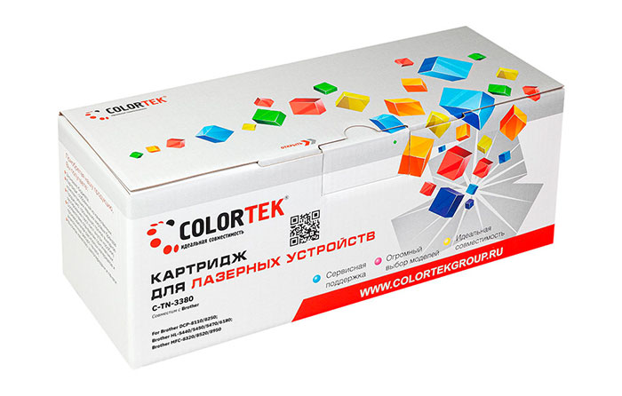 Картридж Colortek TN-3380 для Brother (СТ-TN-3380)