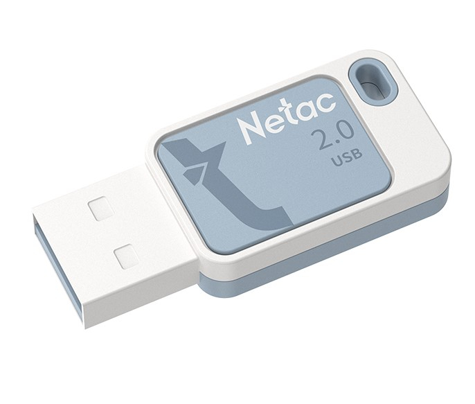 Флешка 32Gb USB 2.0 Netac UA31, синий (NT03UA31N-032G-20BL)