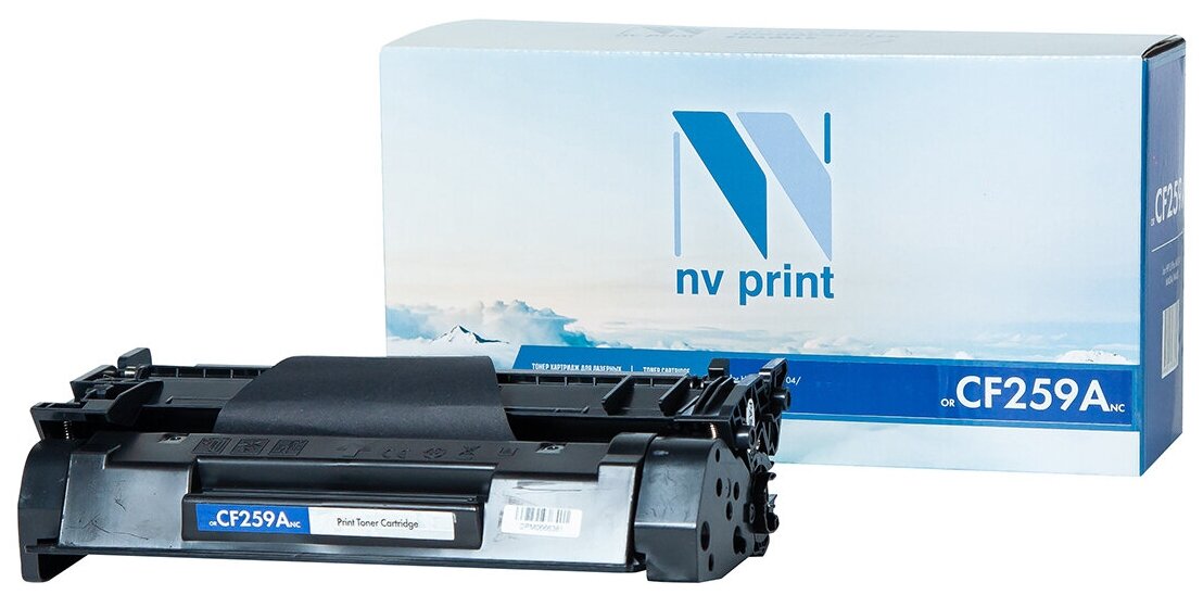 Картридж лазерный NV Print NV-CF259ANC (59A/CF259A), черный, 3000 страниц, совместимый, для LJ Pro M304/M404/M428 без чипа