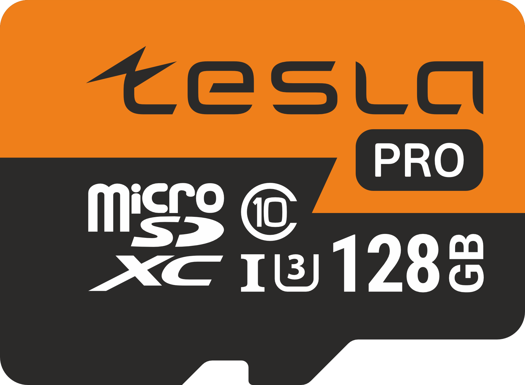 Карта памяти 128Gb microSDXC TESLA Pro Class 10 UHS-I U3 (TSLMSD128GU3)