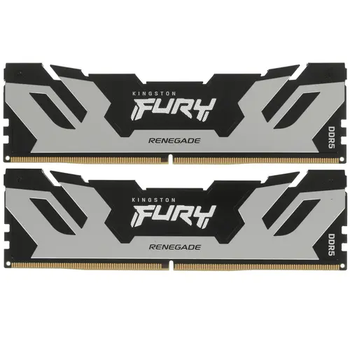 Комплект памяти DDR5 DIMM 32Gb (2x16Gb), 6800MHz, CL36, 1.4 В, Kingston, FURY Renegade Silver (KF568C36RSK2-32) Retail