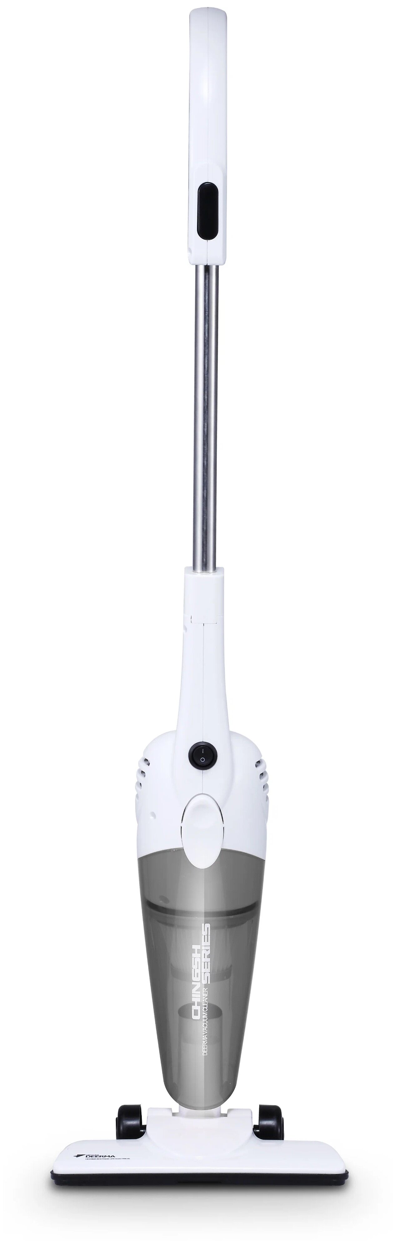Вертикальные пылесосы  E2E4 Вертикальный/ручной пылесос Deerma DX118C, 600 Вт, белый/серый (DX118C)