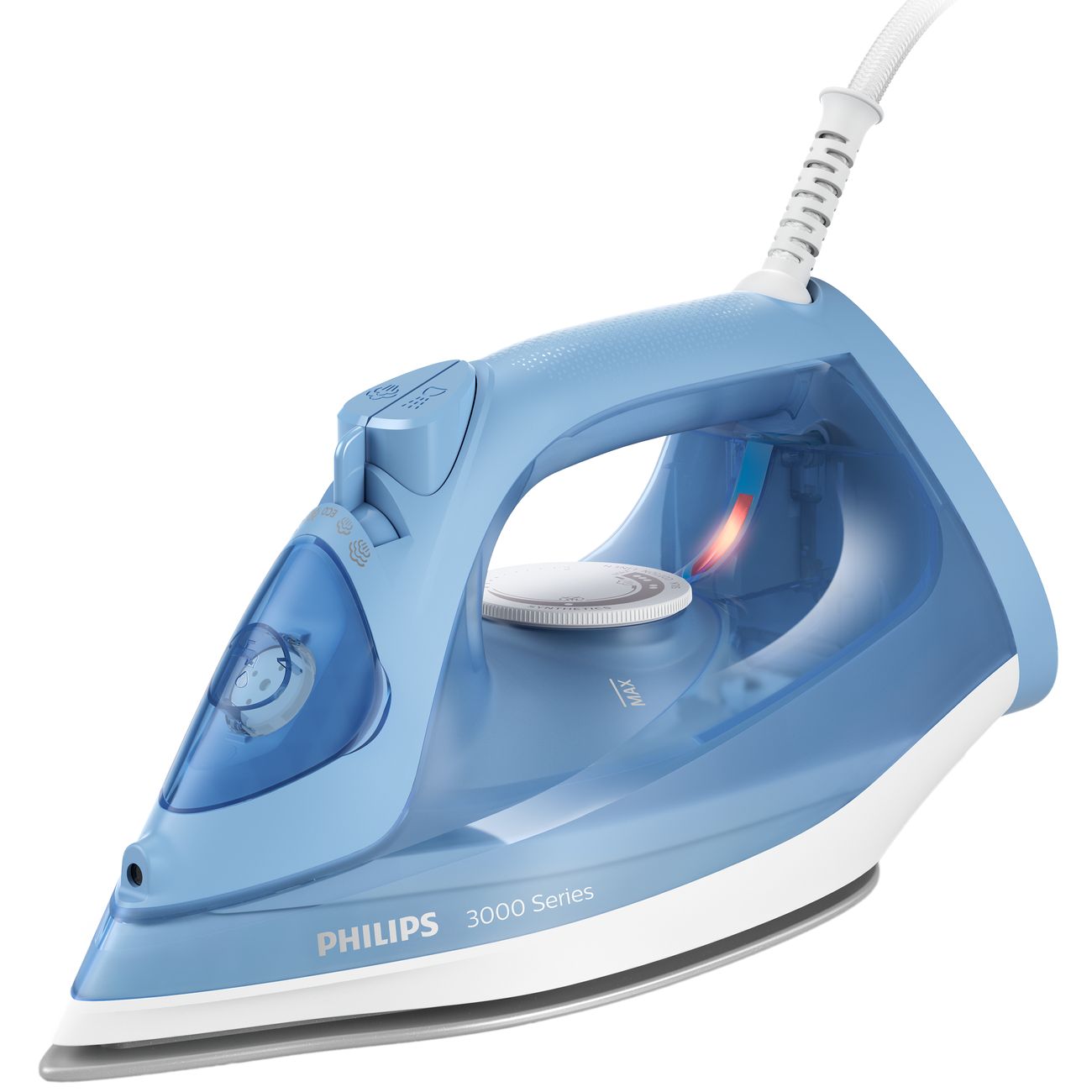   E2E4 Утюг Philips 3000Series DST3020 2.2 кВт, длина шнура 1.9 м, голубой (DST3020/20)