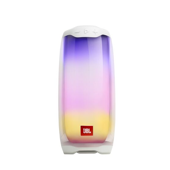  Портативная акустика JBL Pulse 4, 20 Вт, Bluetooth, подсветка, белый (JBLPULSE4WHTAM)