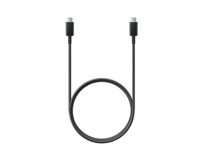 Кабель USB Type-C-USB Type-C, быстрая зарядка, 5A, 1 м, черный, Samsung (EP-DN975BBRGRU)