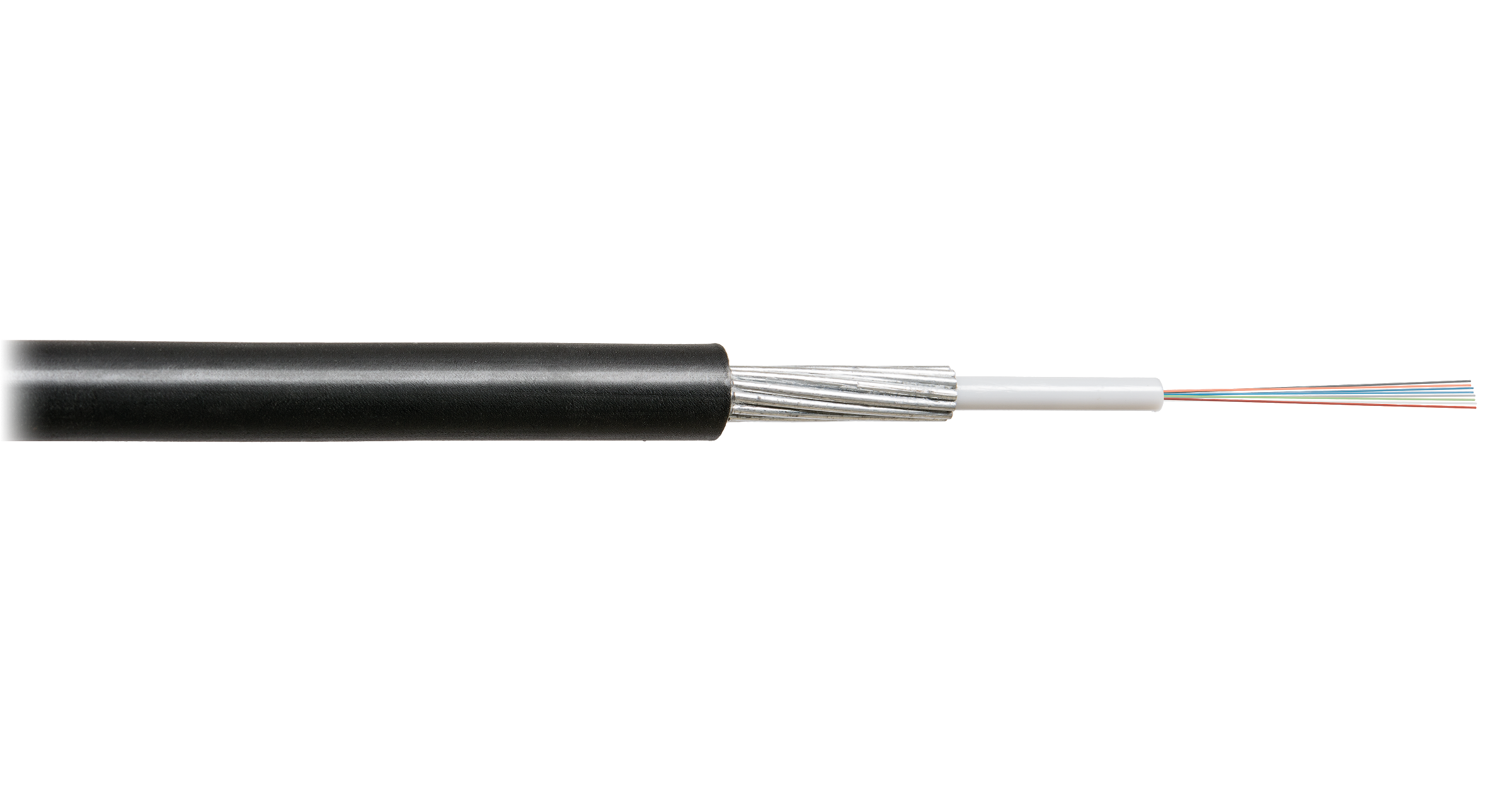 Оптический кабель Кабель оптический NIKOLAN одномодовый, 9/125мкм, G.652.D & G.657.A1, 8 волокон, 1км, черный, для отгрузки требуется барабан, приобретается отдельно (NKL-F-008A1R-07B-BK)