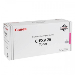 Картридж лазерный Canon C-EXV26M/1658B006, пурпурный, 6000 страниц, оригинальный для Canon imageRunner C1021 / C1028