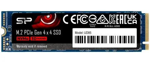 M.2 Твердотельный накопитель (SSD) Silicon Power 2Tb M-Series UD85, 2280, PCIe 4.0 x4, NVMe (SP02KGBP44UD8505) Retail