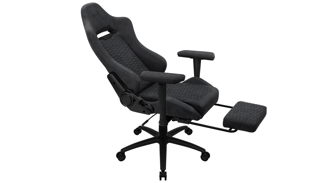 Игровые кресла  E2E4 Кресло игровое AeroCool ROYAL AeroSuede, темно-серый (00030706)