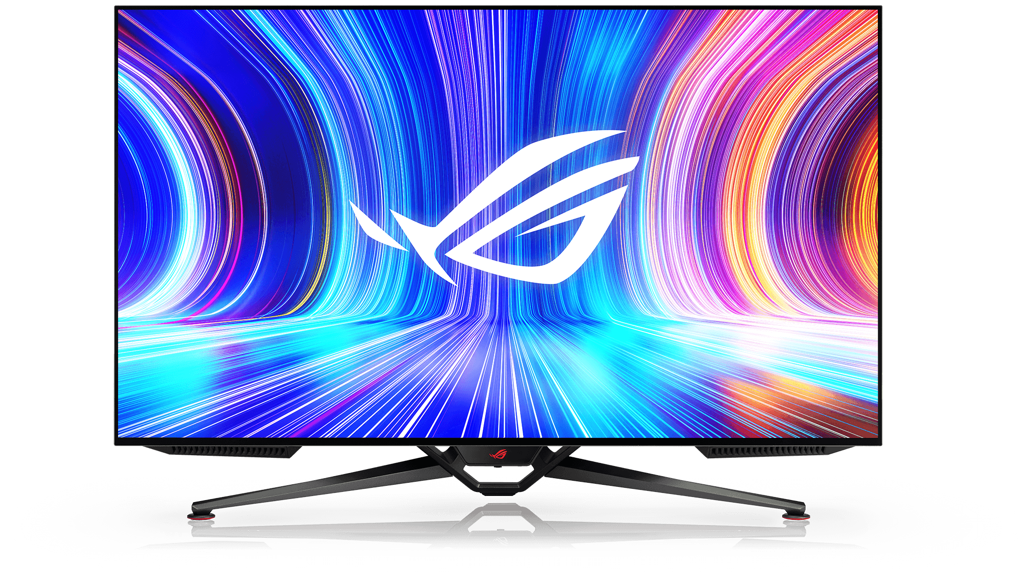 Монитор 42 ASUS ROG SWIFT PG42UQ OLED, 3840x2160 (16:9), 450кд/м2, 138 Гц, 0.1 мс, 178°/178°, G-Sync, HDMI, DisplayPort, USB-Hub, черный (90LM0850-B01170)