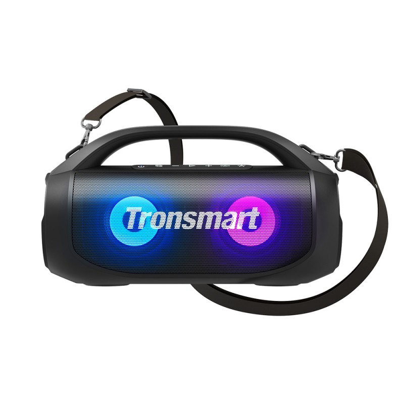 Портативная акустика Tronsmart BANG SE, 40 Вт, AUX, USB, microSD, Bluetooth, подсветка, черный (862356)