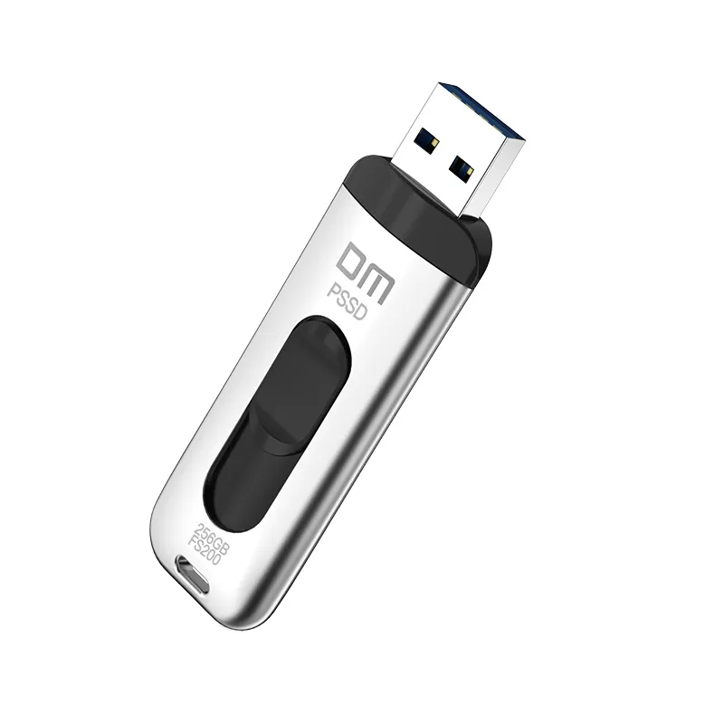 Флешка 128Gb USB 3.2 Gen 1 DM FS200, черный/серебристый (FS200-USB3.2 128GB)