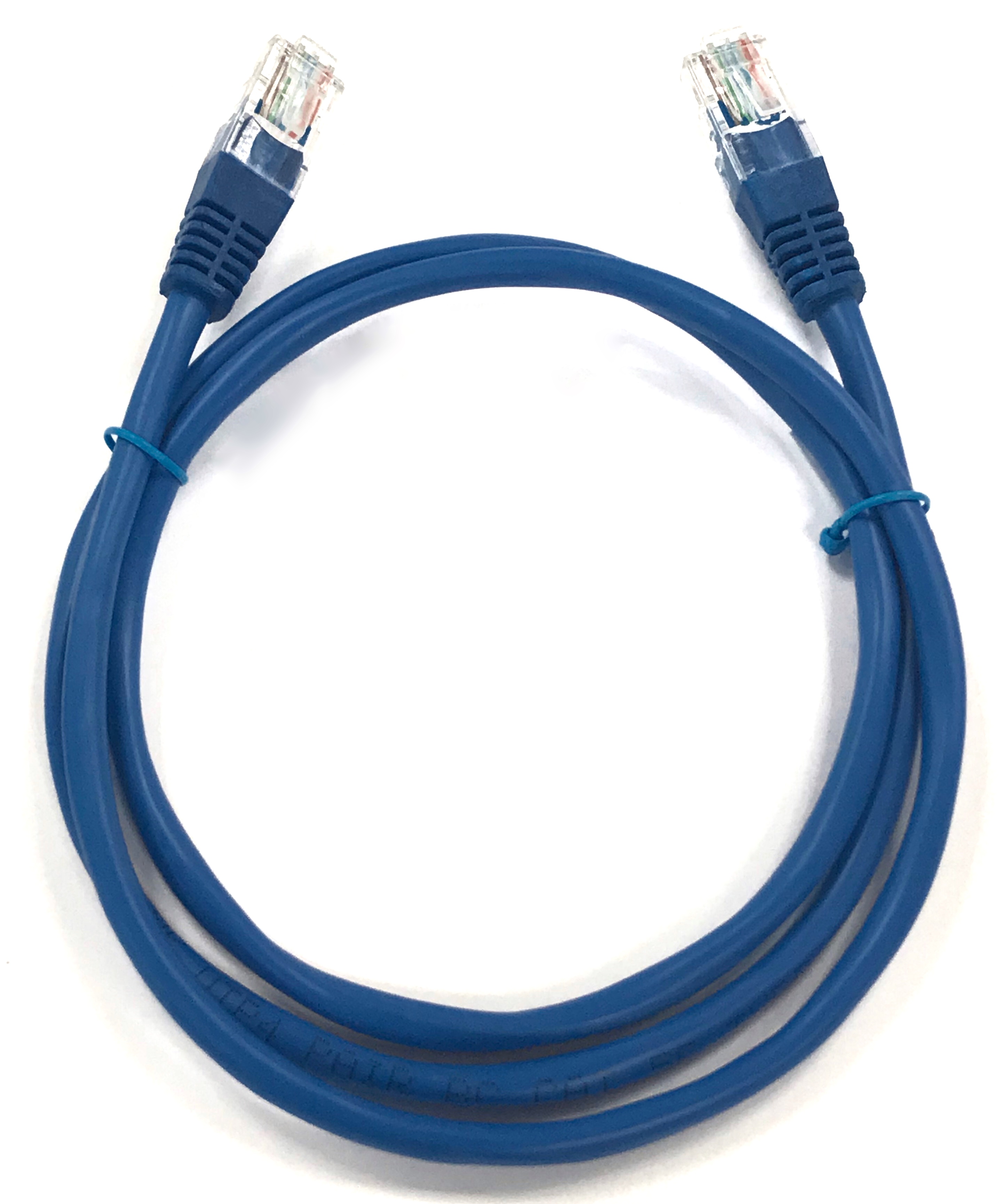 Патч-корд UTP кат.5e, 1 м, RJ45-RJ45, синий, LSZH, Netko (N.BC.UTP.5e-1.0m-5-lszh)