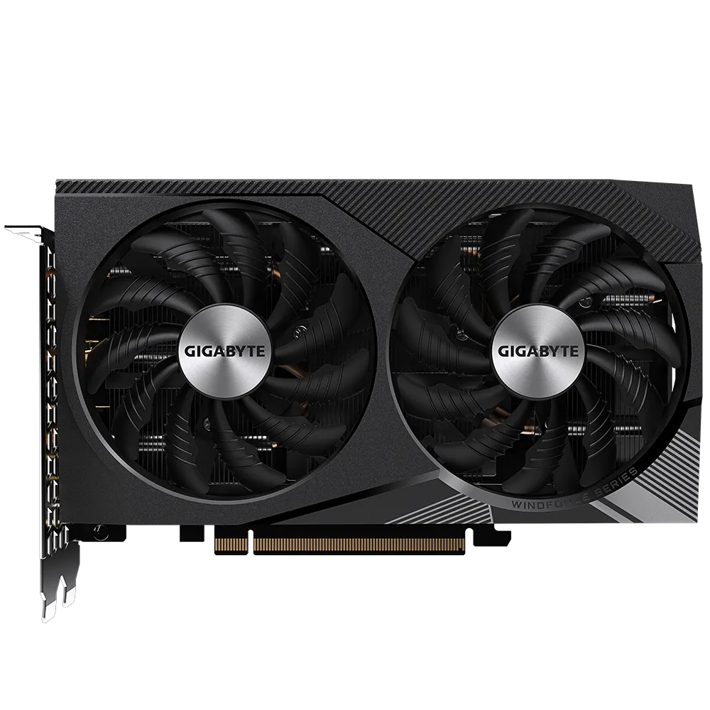 Видеокарта GIGABYTE NVIDIA GeForce RTX 3060 GAMING OC, 8Gb DDR6, 128 бит, PCI-E, 2HDMI, 2DP, Retail (GV-N3060GAMING OC-8GD 2.0)