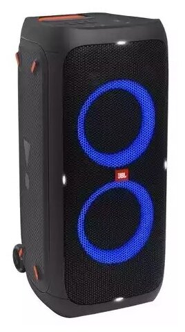 Портативная акустика JBL Partybox 310, 240 Вт, AUX, USB, Bluetooth, подсветка, черный (JBLPARTYBOX310)