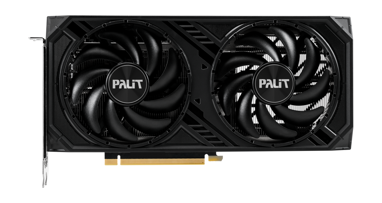 Видеокарта Palit NVIDIA GeForce RTX 4060Ti Dual, 8Gb GDDR6, 128 бит, PCI-E, HDMI, 3DP, Retail (NE6406T019P1-1060D)