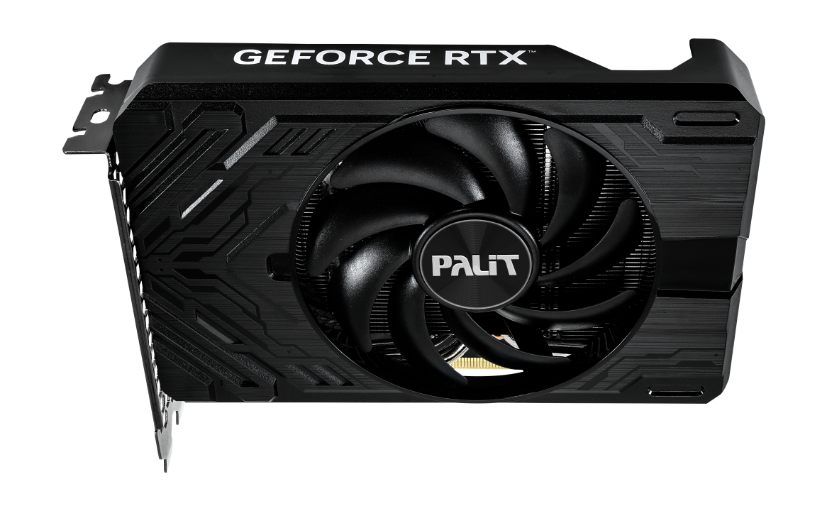 Видеокарта Palit NVIDIA GeForce RTX 4060Ti StormX OC, 8Gb GDDR6, 128 бит, PCI-E, HDMI, 3DP, Retail (NE6406TS19P1-1060F)