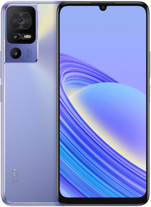   E2E4 Смартфон TCL 40 SE, 6.75 720x1600 IPS, MediaTek Helio G37, 4Gb RAM, 128Gb, 3G/4G, NFC, Wi-Fi, BT, 3xCam, 2-Sim, 5000 мА⋅ч, USB Type-C, Android 13, фиолетовый (TCL-T610K-2BLCRU12)