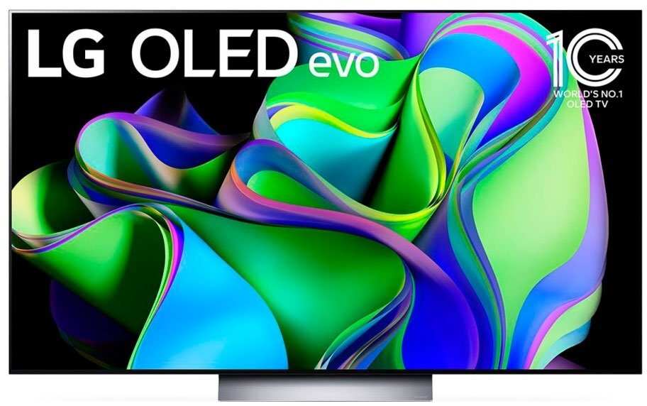  Телевизор 65 LG OLED65C3RLA, 3840x2160, DVB-T /T2 /C, HDMIx4, USBx3, WiFi, Smart TV, серый (OLED65C3RLA.ARUB)