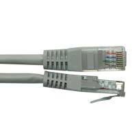 Патч-корд UTP кат.6 3м, RJ45-RJ45, серый, Neomax (NM13601-030)
